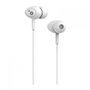 SUNSTECH Auriculares POPS con Micrófono, Jack 3,5 mm, Blanco