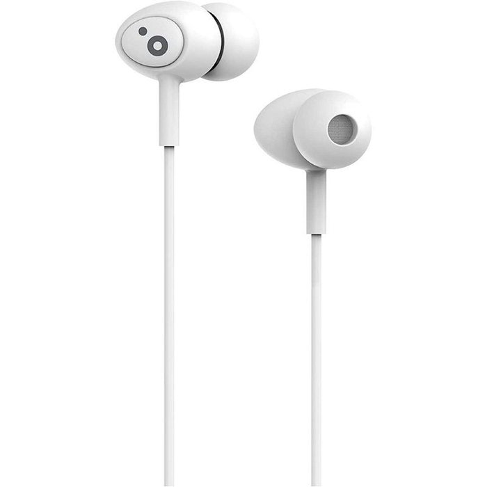 SUNSTECH Auriculares POPS con Micrófono, Jack 3,5 mm, Blanco SUNSTECH Auriculares POPS con Micrófono, Jack 3,5 mm, Blanco