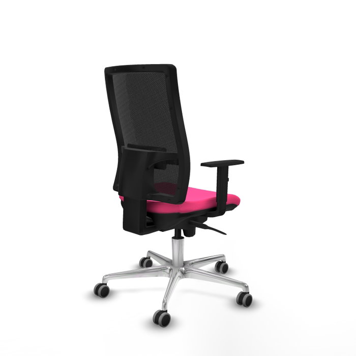 PIQUERAS Y CRESPO Silla de oficina Horna Rosa con mecanismo Sincro PIQUERAS Y CRESPO Silla de oficina Horna Rosa con mecanismo Sincro