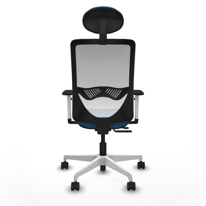 PIQUERAS Y CRESPO Silla de oficina Zulema Azul claro y Blanco PIQUERAS Y CRESPO Silla de oficina Zulema Azul claro y Blanco