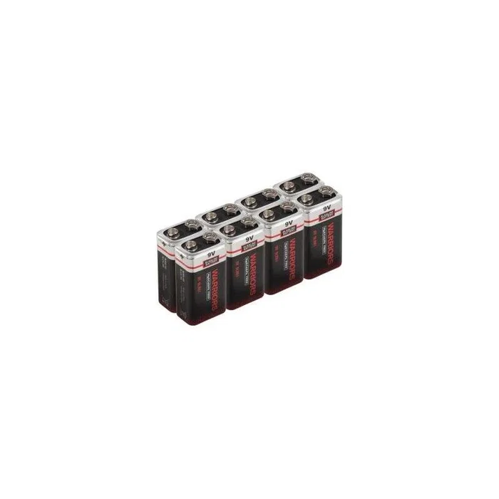 Warriors Pilas Alcalina AA 6LR61 (LR6) - Pack de 8 Unidades