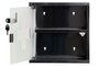 DKD Home Decor Botiquin Metalizado Metal y Espejo 30 x 30 x 12 cm (4 Unidades)