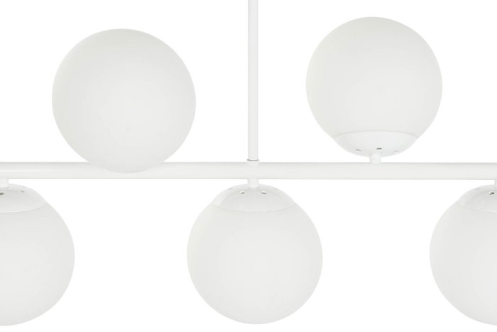 DKD Home Decor Lámpara de Techo Blanca 21 x 22 x 98 cm