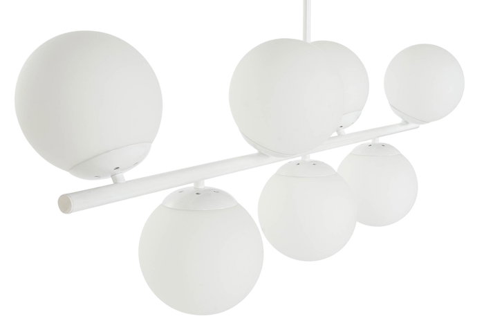 DKD Home Decor Lámpara de Techo Blanca 21 x 22 x 98 cm