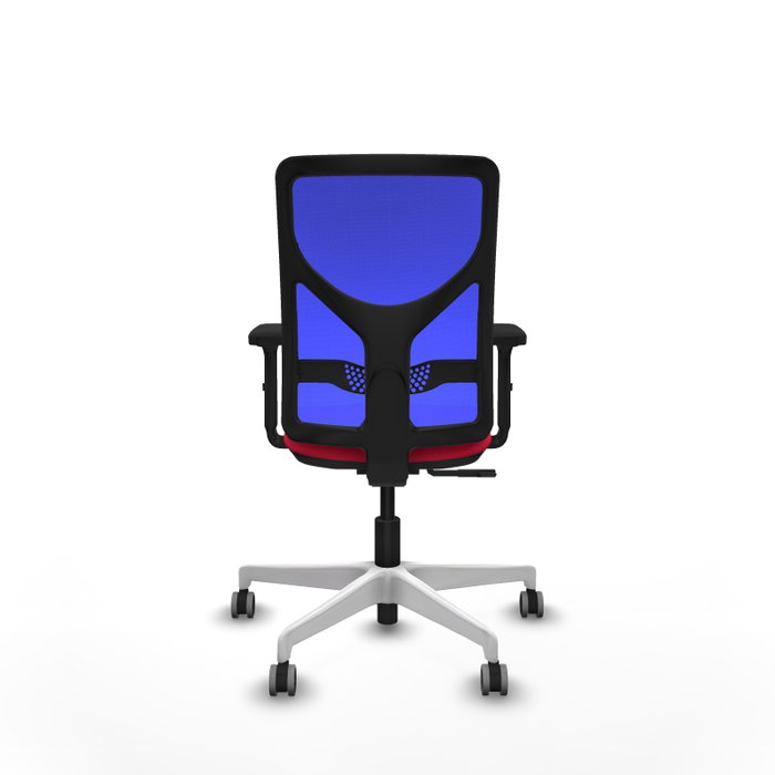 PIQUERAS Y CRESPO Silla de oficina Motilla con mecanismo Sincro, Rojo y Azul PIQUERAS Y CRESPO Silla de oficina Motilla con mecanismo Sincro, Rojo y Azul