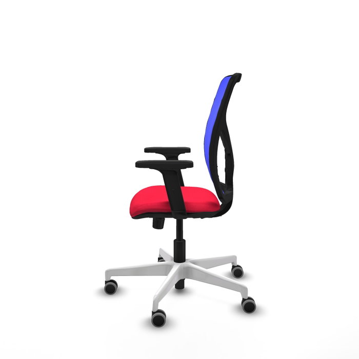 PIQUERAS Y CRESPO Silla de oficina Motilla con mecanismo Sincro, Rojo y Azul PIQUERAS Y CRESPO Silla de oficina Motilla con mecanismo Sincro, Rojo y Azul