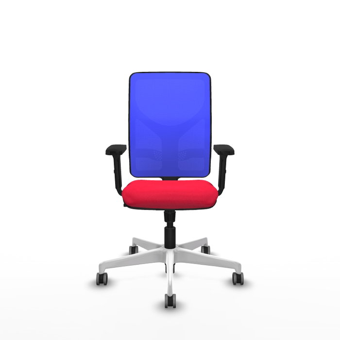 PIQUERAS Y CRESPO Silla de oficina Motilla con mecanismo Sincro, Rojo y Azul PIQUERAS Y CRESPO Silla de oficina Motilla con mecanismo Sincro, Rojo y Azul