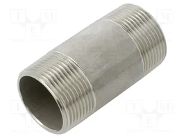 GEBO Conector de conexión de acero inoxidable AISI 316L 80mm G316