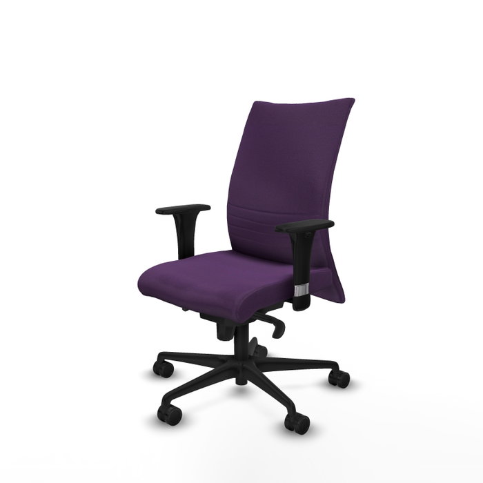 PIQUERAS Y CRESPO Silla Albacete confidente Morado PIQUERAS Y CRESPO Silla Albacete confidente Morado