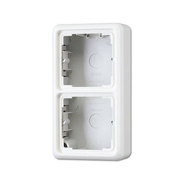 Jung CD 582 A WW Tapa de superficie de 2 funciones con marco