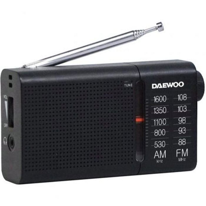 Daewoo Radio Portátil DW1119 Negra