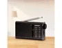 DAEWOO Radio AM/FM con Altavoz Negro - Incluye Auriculares