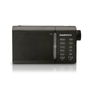 DAEWOO RADIO PORTATIL AM/FM NEGRO CON ALTAVOZ INTEGRADO - INCLUYE AURICULARES