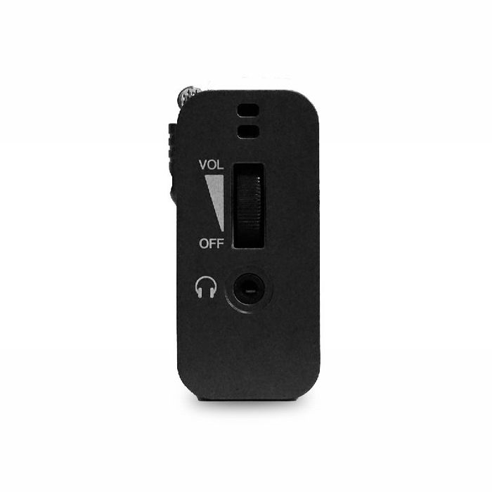 DAEWOO RADIO PORTATIL AM/FM NEGRO CON ALTAVOZ INTEGRADO - INCLUYE AURICULARES