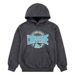 Sudadera con Capucha Niño Converse Cnvb Heritage Est Cnv Po Gris 18-20 años