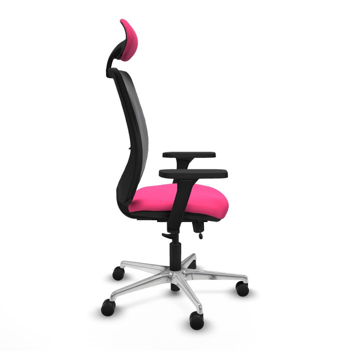 PIQUERAS Y CRESPO Silla de oficina Zulema Rosa y Negro PIQUERAS Y CRESPO Silla de oficina Zulema Rosa y Negro