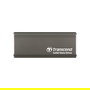 Transcend ESD265C SSD Externa 2 TB USB-C 3.2 Gen 2 1050 MB/s Gris - Aluminio, Encriptación Hardware
