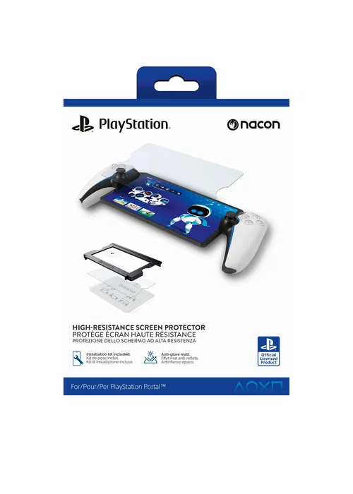 Nacon Protector de Pantalla de Cristal Templado para PlayStation Portal Nacon Protector de Pantalla de Cristal Templado para PlayStation Portal