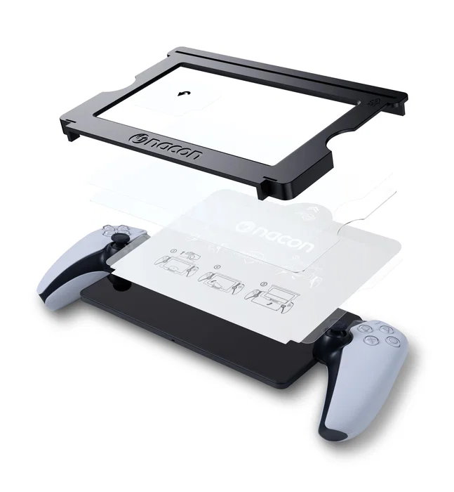 Nacon psofportforceglass accesorio y piza de videoconsola protector de pantalla