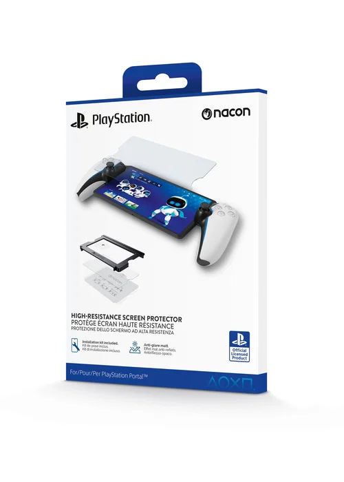 Nacon Protector de Pantalla de Cristal Templado para PlayStation Portal Nacon Protector de Pantalla de Cristal Templado para PlayStation Portal