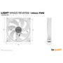 be quiet! Light Wings 140mm PWM Reverse Blanco