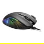 Sharkoon SHARK Force 3 Ratón Gaming Óptico, 12800 DPI, 8 Botones, Cable Trenzado 1.8m, Negro, para Mano Derecha, Ref SHARK Force 3