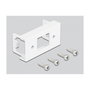 DeLOCK Cable de extensión de red Cat.6A S/FTP RJ45 hembra a RJ45 macho 1 m