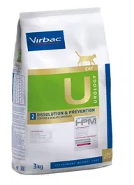 Virbac U2 Cat Urology Dissolution & Prevention Pienso para Gatos 3 kg