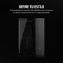 Corsair CC-9011283-WW Caja PC de torre media 6500X, aluminio negro/obsidiana