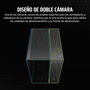 Corsair CC-9011283-WW Caja PC de torre media 6500X, aluminio negro/obsidiana