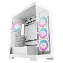 Deepcool CG580 4F White Midi Tower PC Caja Blanca ATX ITX micro ATX Juego Vidrio Templado