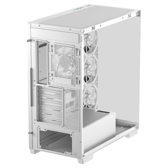 Deepcool CG580 4F White Midi Tower PC Caja Blanca ATX ITX micro ATX Juego Vidrio Templado