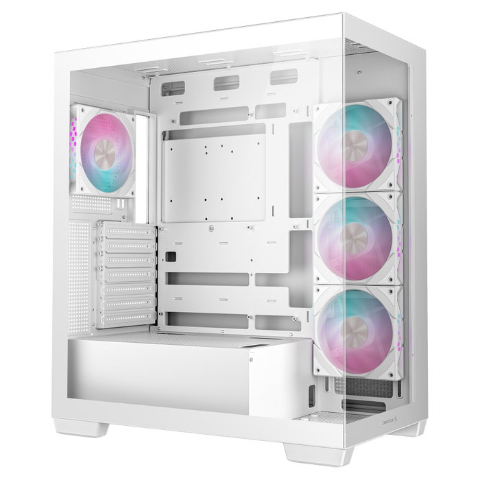 Deepcool CG580 4F White Midi Tower PC Caja Blanca ATX ITX micro ATX Juego Vidrio Templado