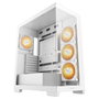 Deepcool CG580 4F White Midi Tower PC Caja Blanca ATX ITX micro ATX Juego Vidrio Templado