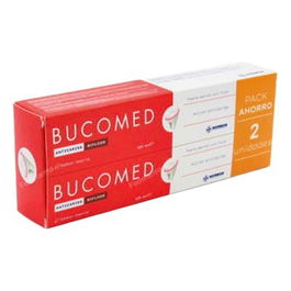 BUCOMED Anticaries Pack Pasta 2 X 125 Ml