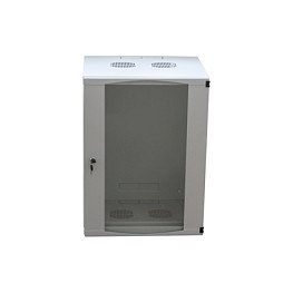 LogiLink Armario de pared 19 pulgadas 6HE Gris 54x45cm