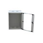 LogiLink Armario de pared 19 pulgadas 6HE Gris 54x45cm