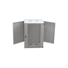 LogiLink Armario de pared 19 pulgadas 6HE Gris 54x45cm