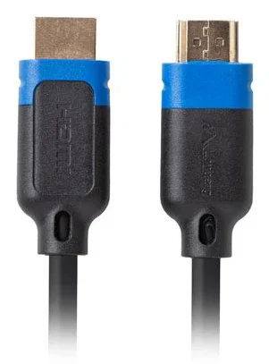 Lanberg CA-HDMI-30CC-0018-BK Cable HDMI 2.1, 8K 60Hz / 4K 240Hz, 48 Gbps, Macho-Macho, 1.8m, CCS Negro