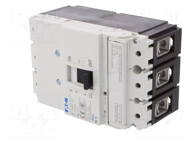 EATON ELECTRIC Interruptor de aislamiento 3 polos 63A N1-63