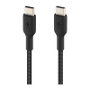 Belkin BoostCharge Cable USB-C a USB-C Trenzado Negro 0,15 m