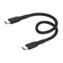 Belkin BoostCharge Cable USB-C a USB-C Trenzado Negro 0,15 m