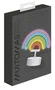 Muitomas Lámpara de Mesa Neón Rainbow USB Tipo C Blanco