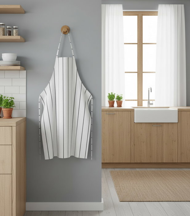 Quttin Set de 24 Delantales de Cocina de Algodón 84x63 cm