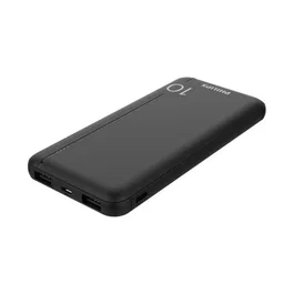 Philips Powerbank Slim 10000mAh Negro con Doble USB