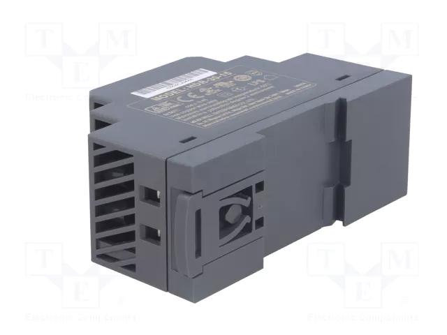 MEAN WELL HDR-30-15 Alimentador de impulso 30W 15VDC
