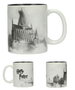 SD Toys Taza de Cerámica Hogwarts Castillo Harry Potter