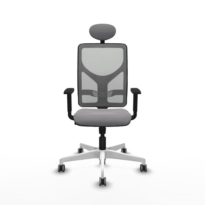 PIQUERAS Y CRESPO Silla de oficina Motilla Gris con mecanismo Sincro PIQUERAS Y CRESPO Silla de oficina Motilla Gris con mecanismo Sincro