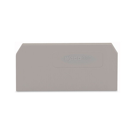 WAGO 280-308 Placa de cierre y entreplaca, Gris WAGO 280-308 Placa de cierre y entreplaca, Gris