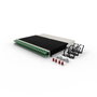 PATCHBOX patchbox.one 8RU/STP Verde con 24 cables Cat6a de 0,8 m